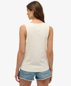 Vintage Logo Neon Scoop Neck Tank