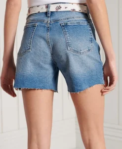 Vintage Mid Rise Slim Shorts