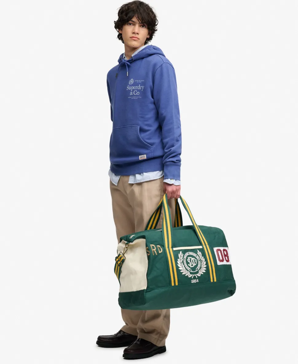 Vintage Patch Weekender Bag
