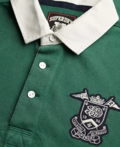 Vintage Pique Rugby Polo Shirt