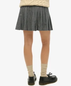Vintage Pleated Mini Skirt