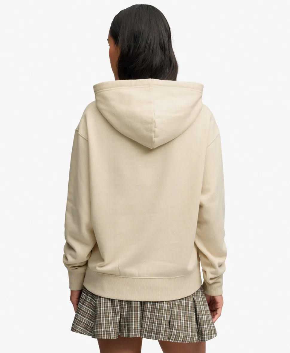 Vintage Prep Chenille Hoodie