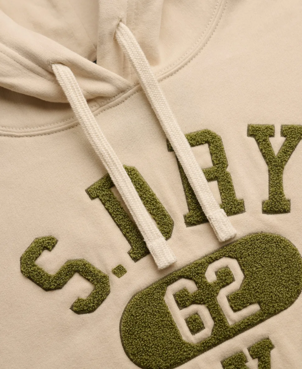 Vintage Prep Chenille Hoodie