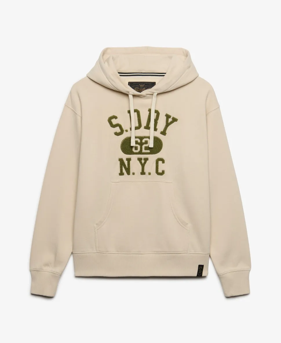 Vintage Prep Chenille Hoodie