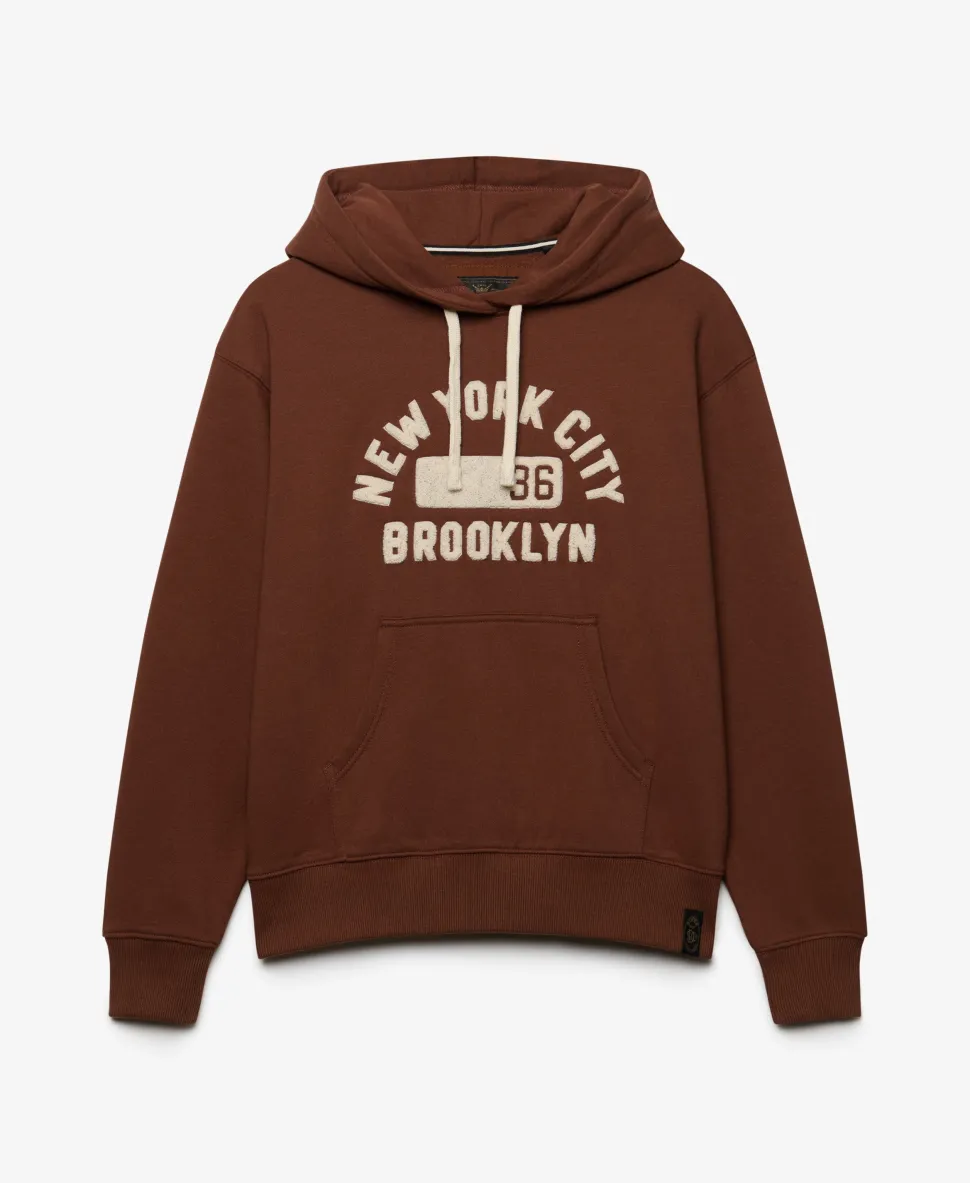 Vintage Prep Chenille Hoodie