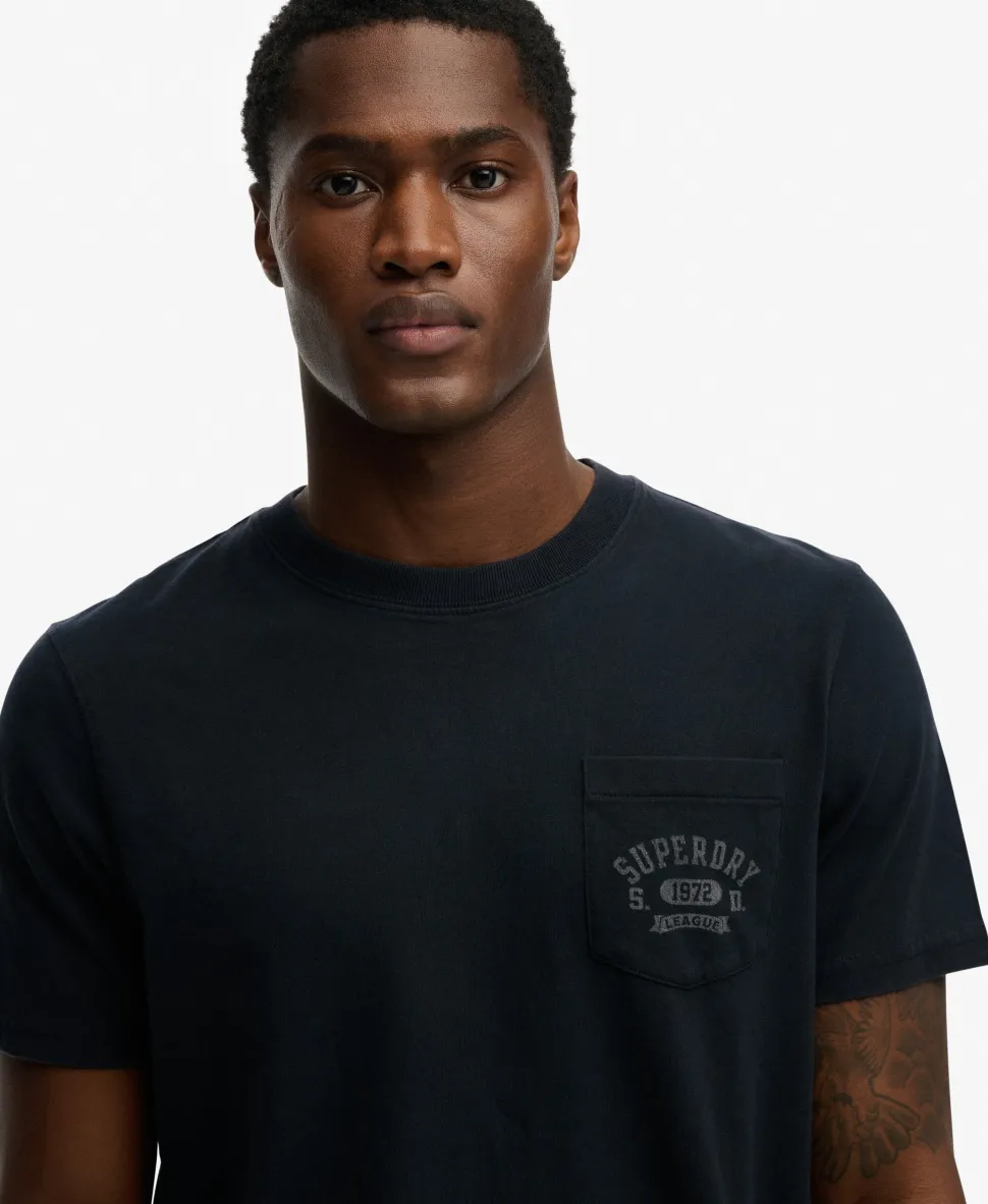 Vintage Prep Relaxed Pocket T-Shirt