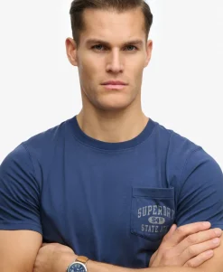 Vintage Prep Relaxed Pocket T-Shirt