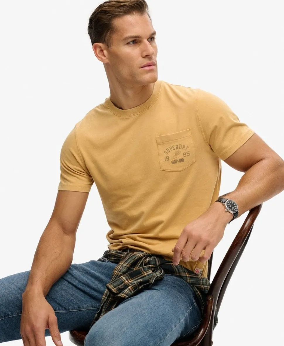 Vintage Prep Relaxed Pocket T-Shirt