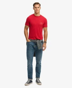 Vintage Prep Relaxed Pocket T-Shirt