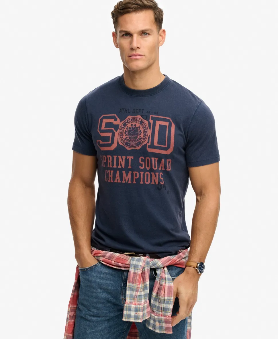 Vintage Prep Relaxed T-Shirt