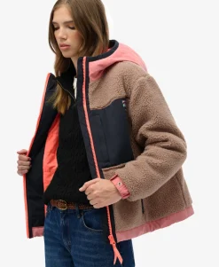 Vintage Sherpa Fleece Jacket