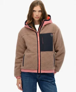 Vintage Sherpa Fleece Jacket