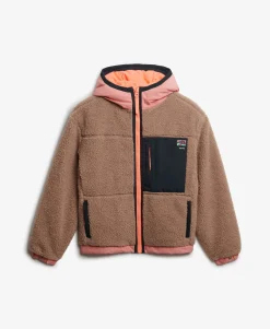 Vintage Sherpa Fleece Jacket