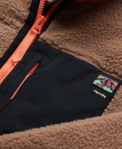 Vintage Sherpa Fleece Jacket