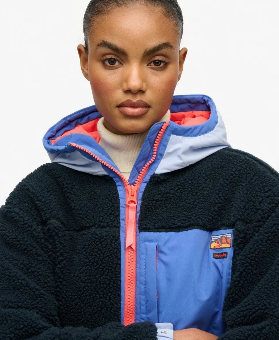 Vintage Sherpa Fleece Jacket