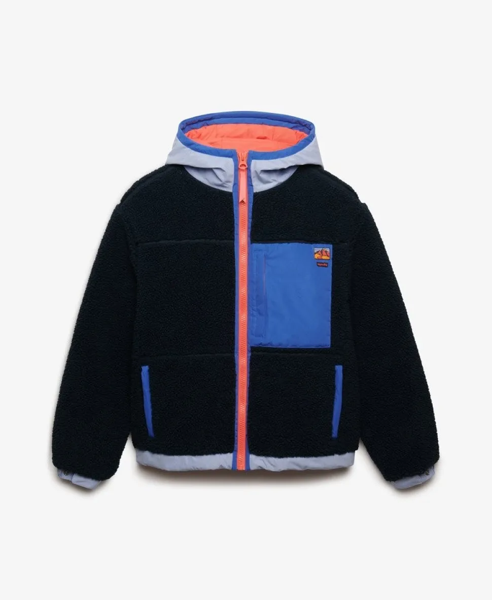 Vintage Sherpa Fleece Jacket