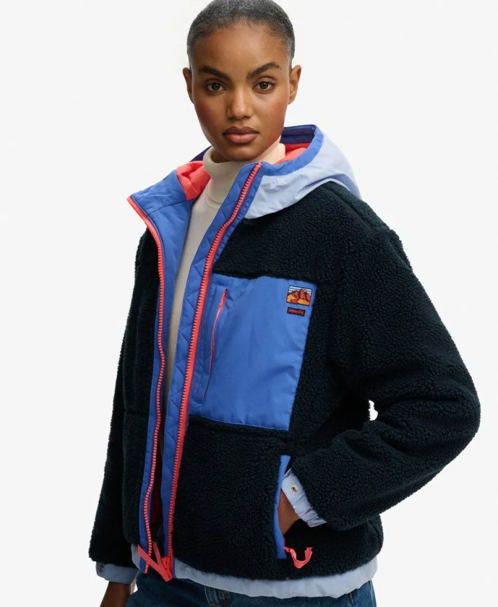 Vintage Sherpa Fleece Jacket