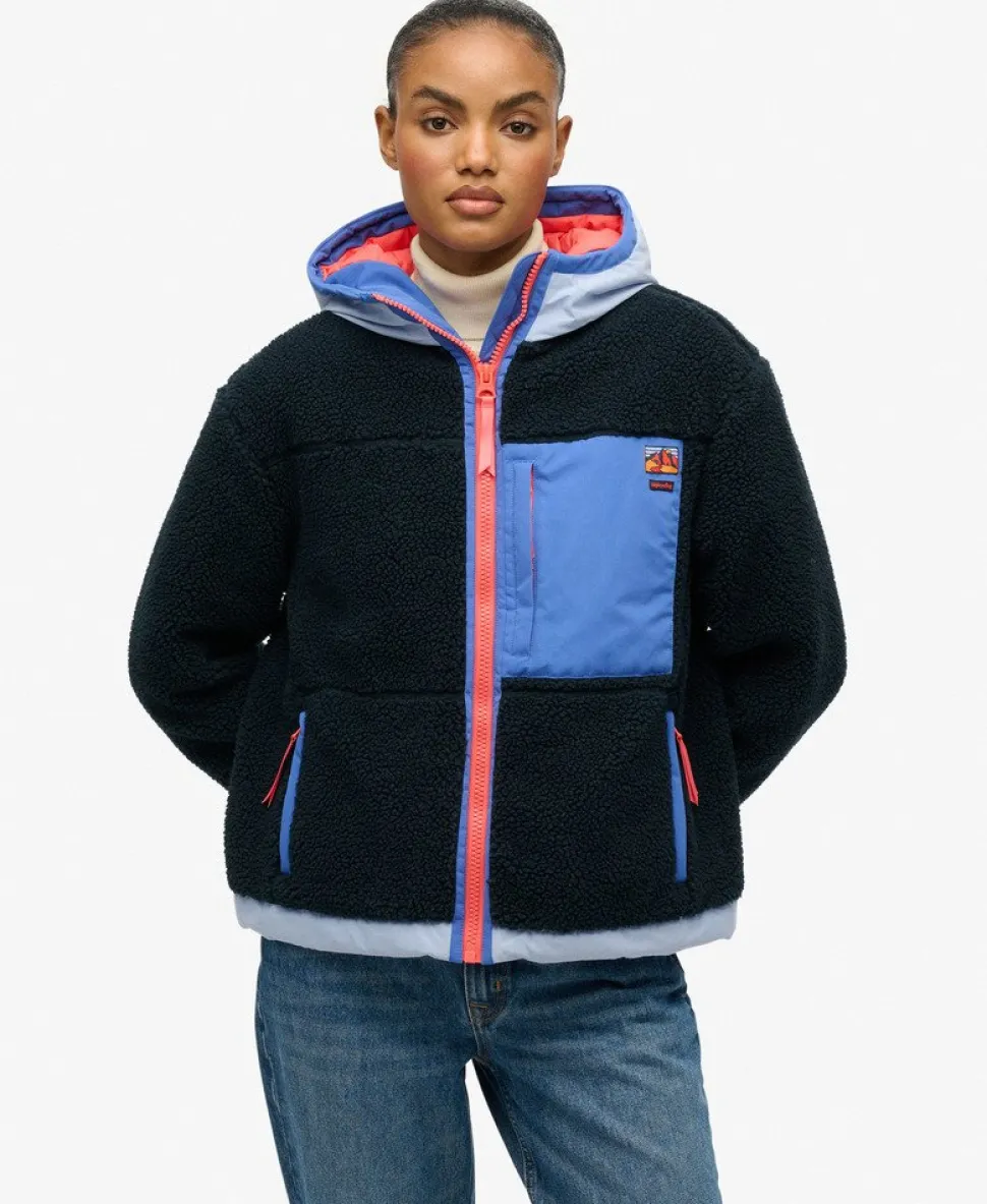 Vintage Sherpa Fleece Jacket