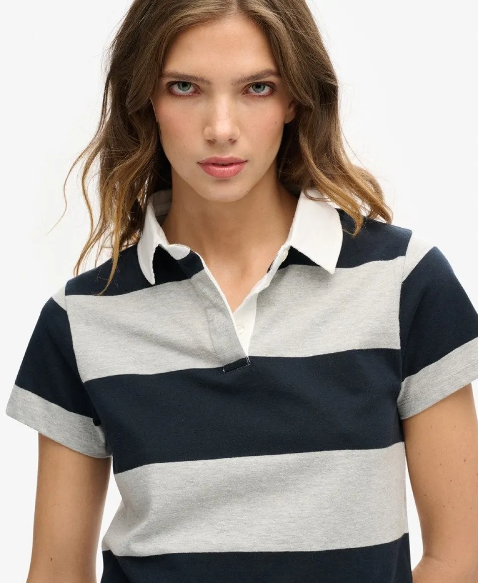 Vintage Stripe Rugby Top