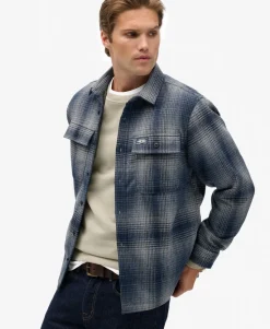 Wool Blend Miller Overshirt