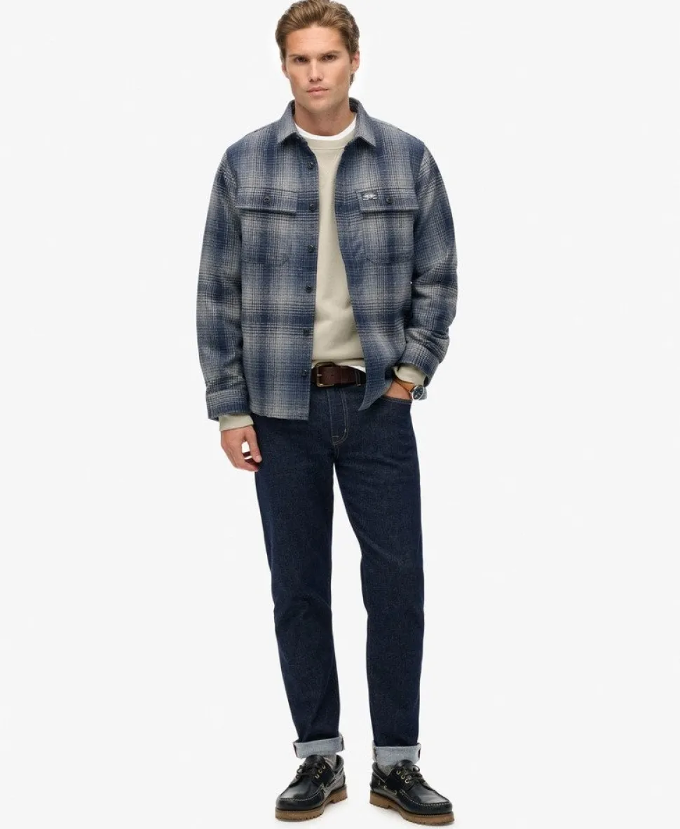 Wool Blend Miller Overshirt