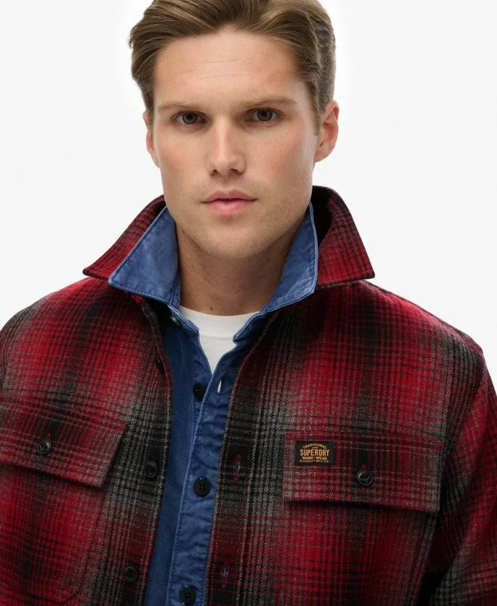 Wool Blend Miller Overshirt