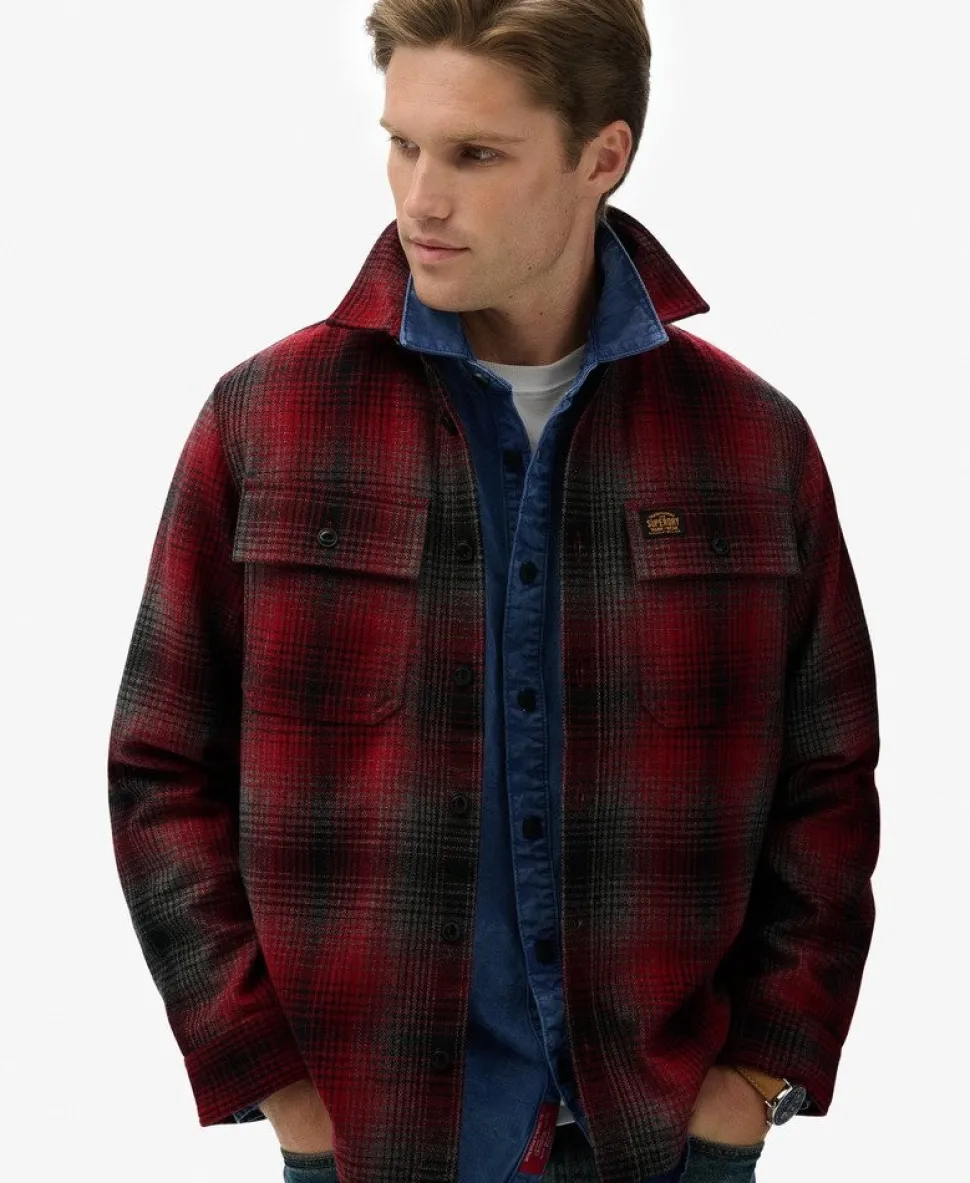 Wool Blend Miller Overshirt