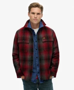 Wool Blend Miller Overshirt