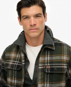 Wool Blend Miller Zip Overshirt