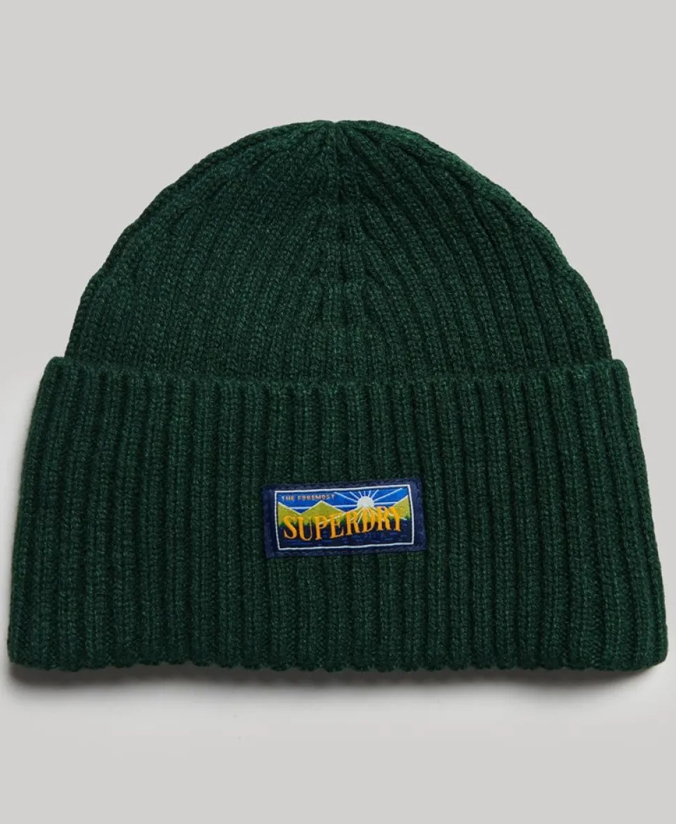 Wool Blend Radar Beanie