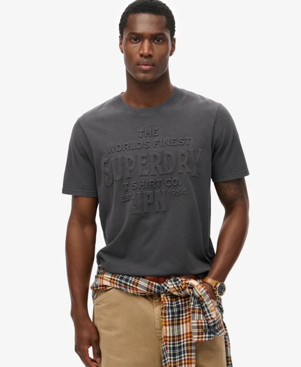 Workwear Embossed Relaxed T-Shirt