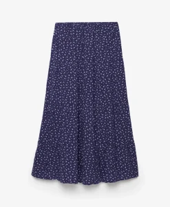 Woven Tiered Maxi Skirt