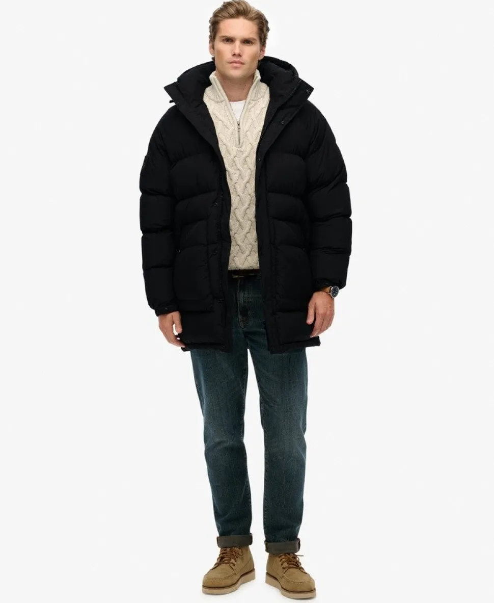 XPD Longline Baffle Parka Jacket